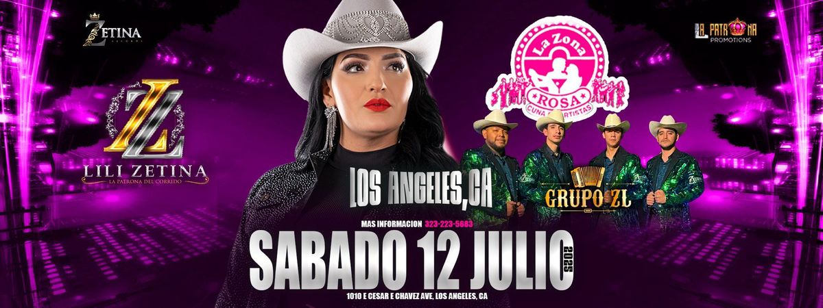 LILI ZETINA & GRUPO ZL , 12 July | Event in Los Angeles | AllEvents