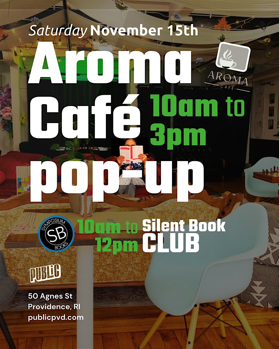 Aroma Café pop-up & SBC | Event in Providence | AllEvents