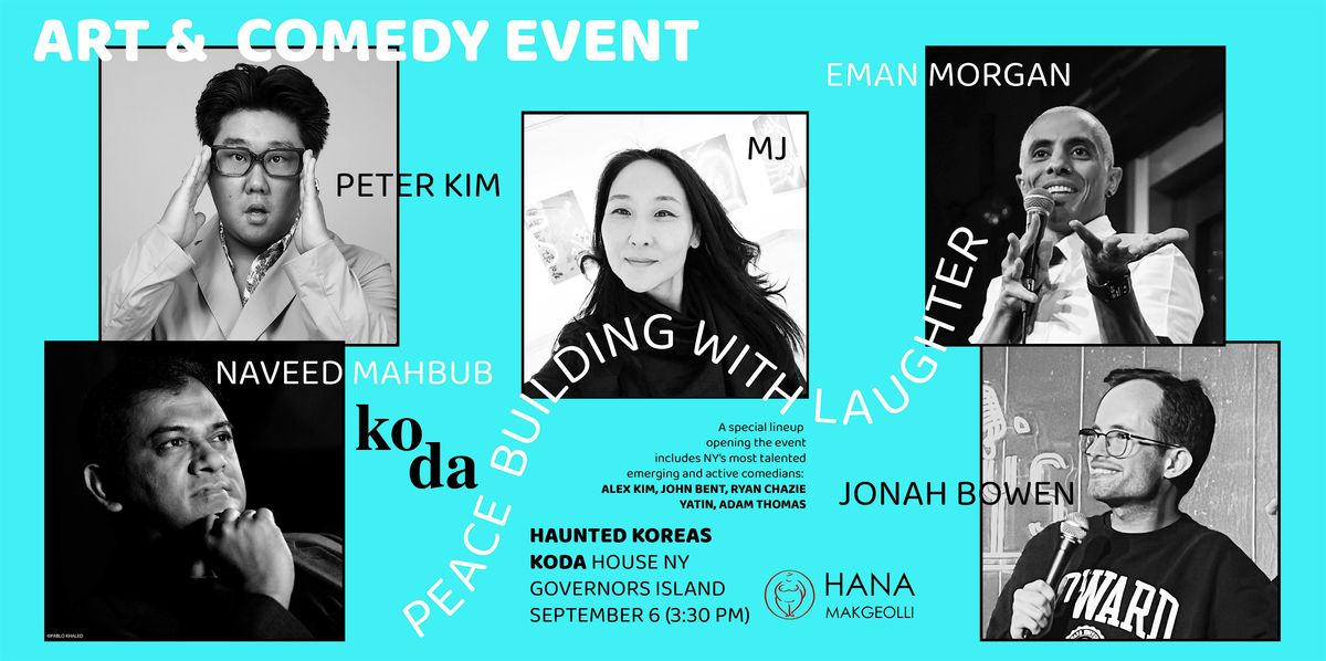 Art and Comedy Event: Peace-Building with Laughter, 6 September | Event in New York | AllEvents