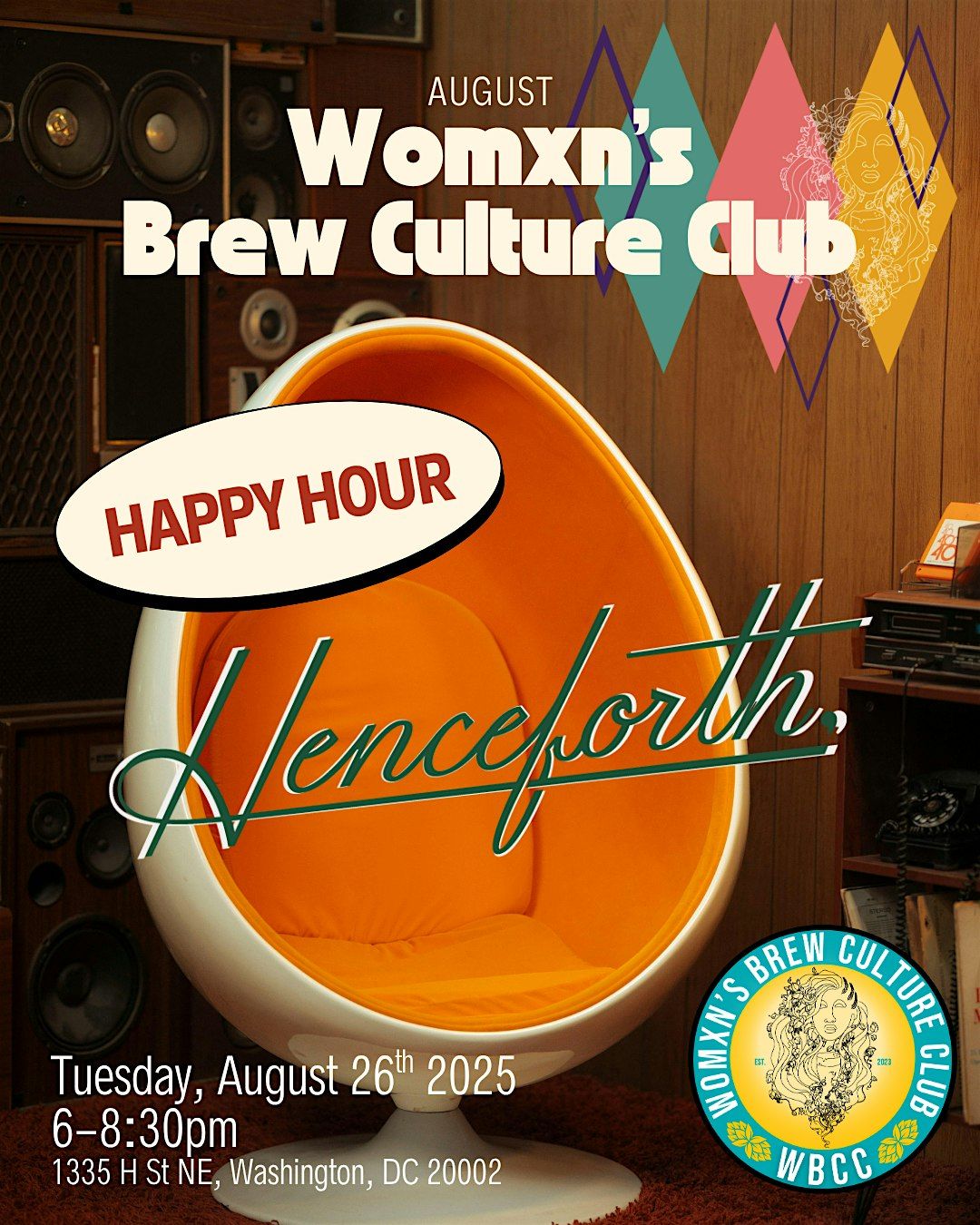 Womxn's Brew Culture Club does Henceforth!, 26 August | Event in Washington | AllEvents