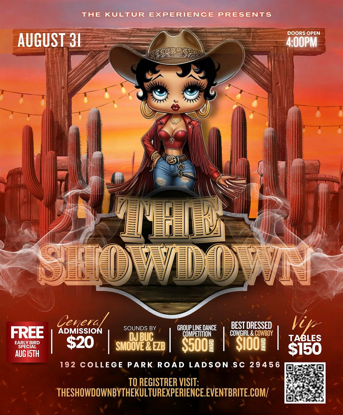 " The Show Down ", 31 August | Event in Ladson | AllEvents