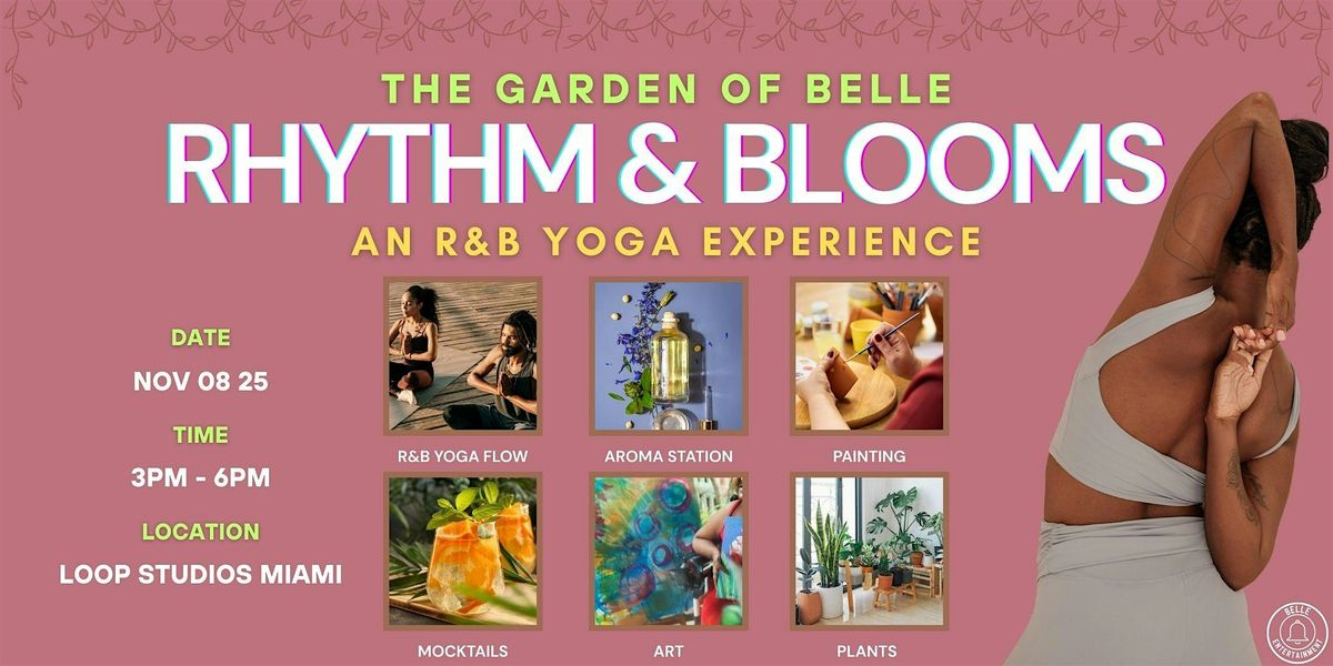 Rhythm & Blooms: An R&B Yoga Experience, 8 November | Event in Miami | AllEvents