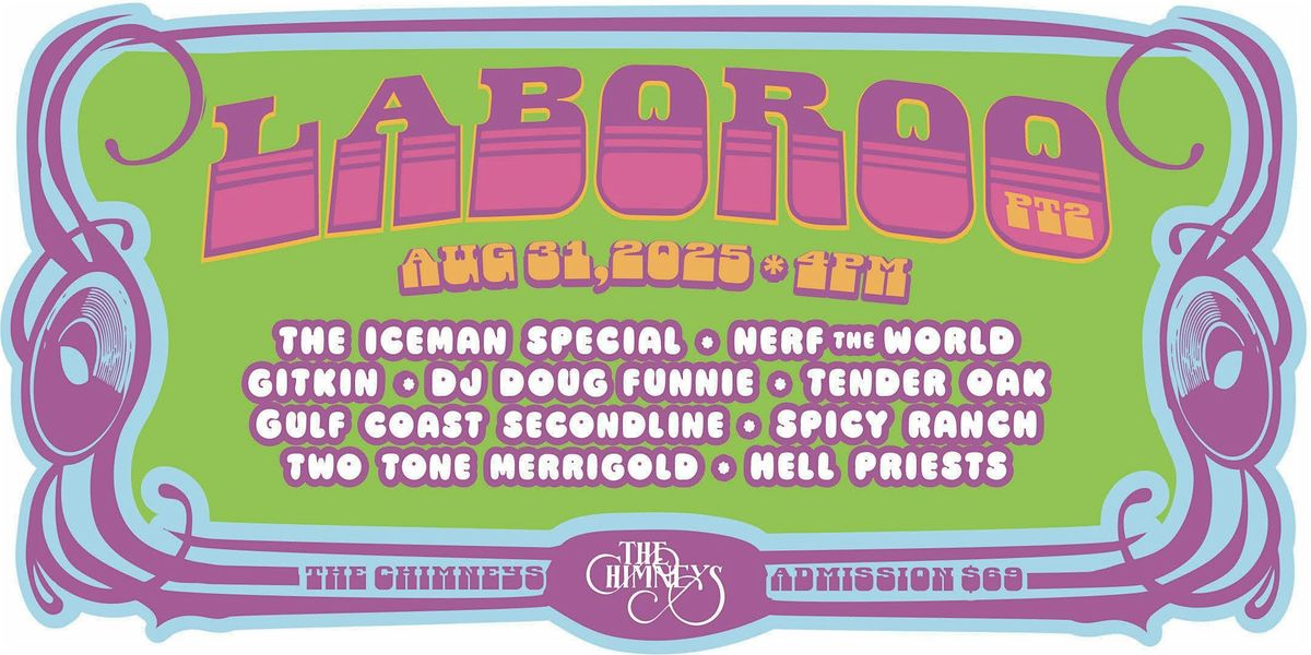 LABAROO pt. 2, 31 August | Event in Gulfport | AllEvents