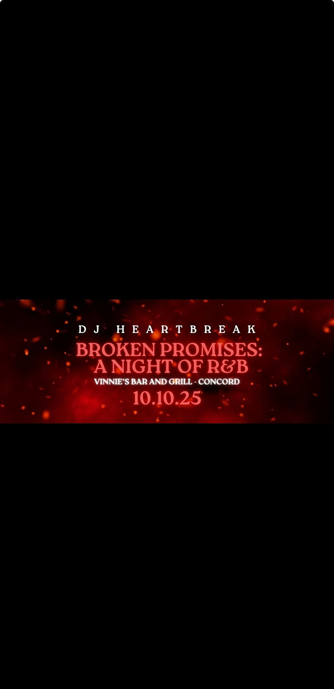 Broken Promises: R&B Nights in Concord, 10 October | Event in Concord | AllEvents