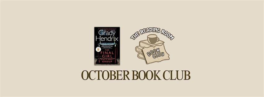 October Book Club, 29 October | Event in Brighton and Hove | AllEvents