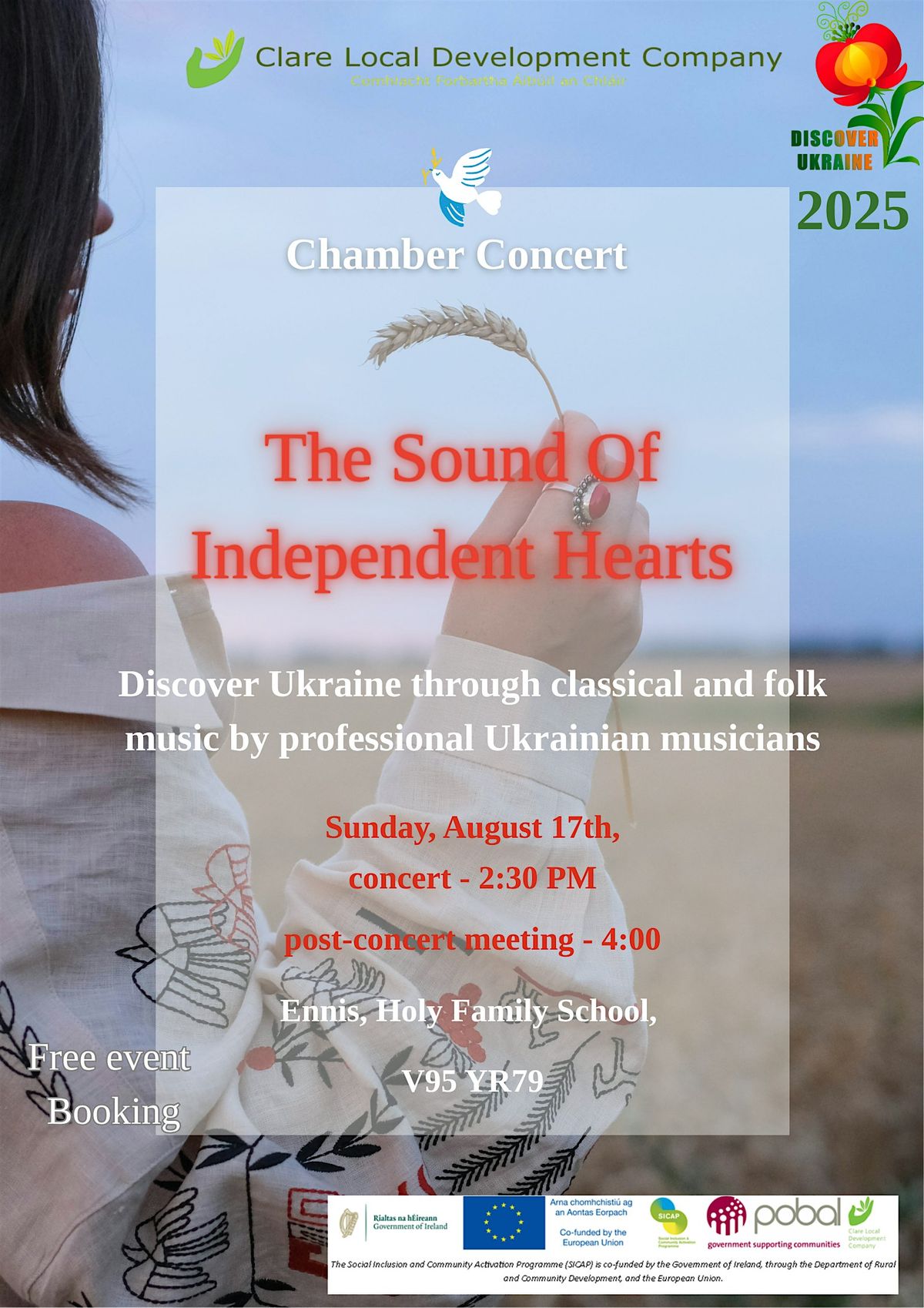 Discover Ukraine Festival 2025: The Sound of Independent Hearts Concert | Event in Ennis | AllEvents