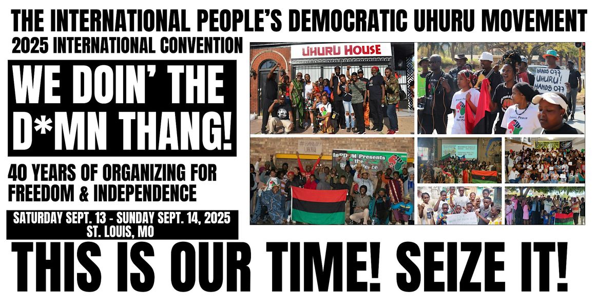 InPDUM 2025 Convention: We Doin' the D*mn Thang!, 13 September | Event in St. Louis | AllEvents