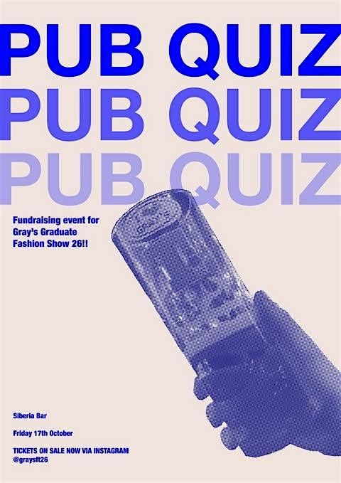 GRAYS PUB QUIZ!, 9 October | Event in Aberdeen | AllEvents
