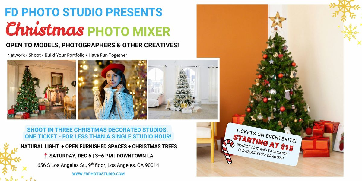 Christmas Photography Mixer Event in Downtown Los Angeles, 6 December | Event in Los Angeles | AllEvents