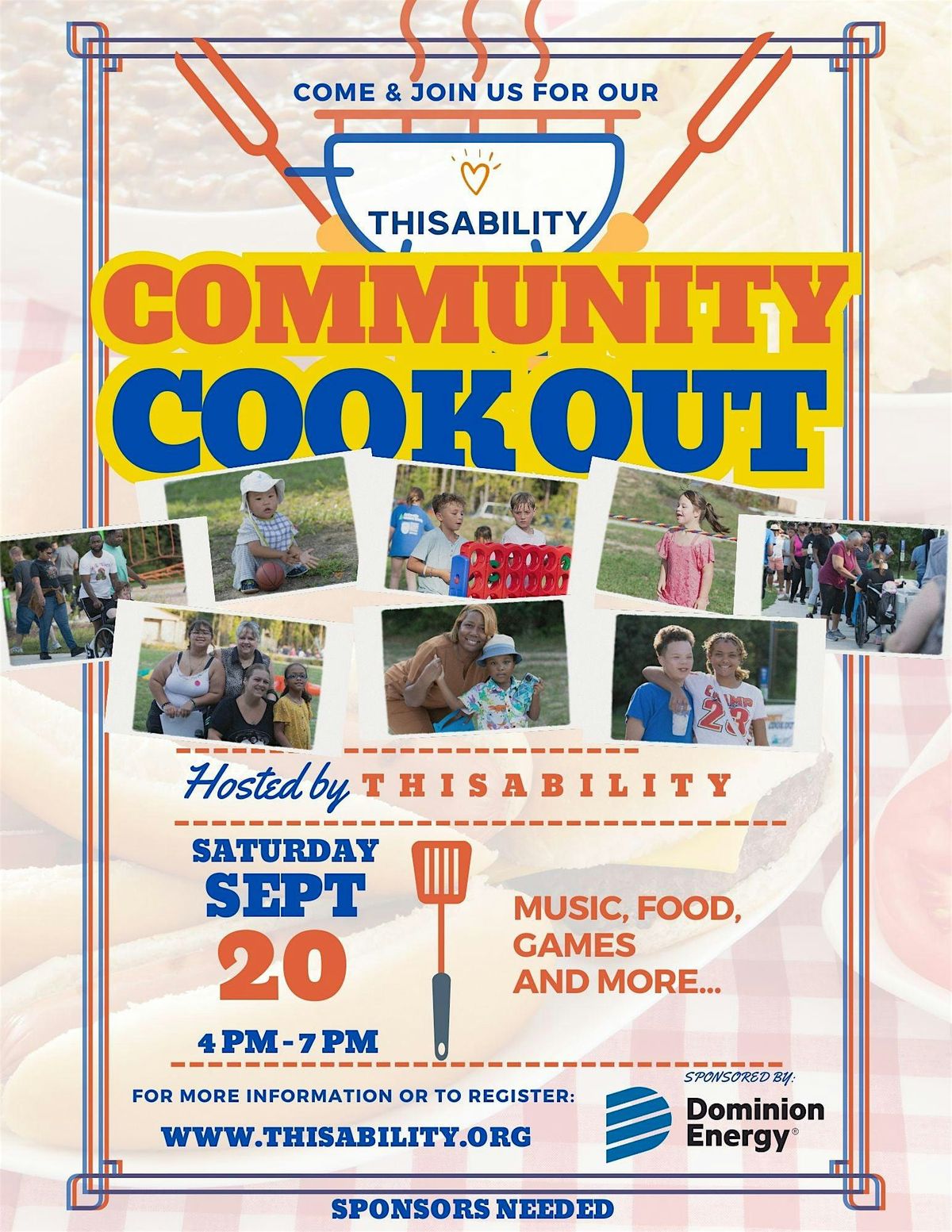 Community Cookout, 20 September | Event in Petersburg | AllEvents