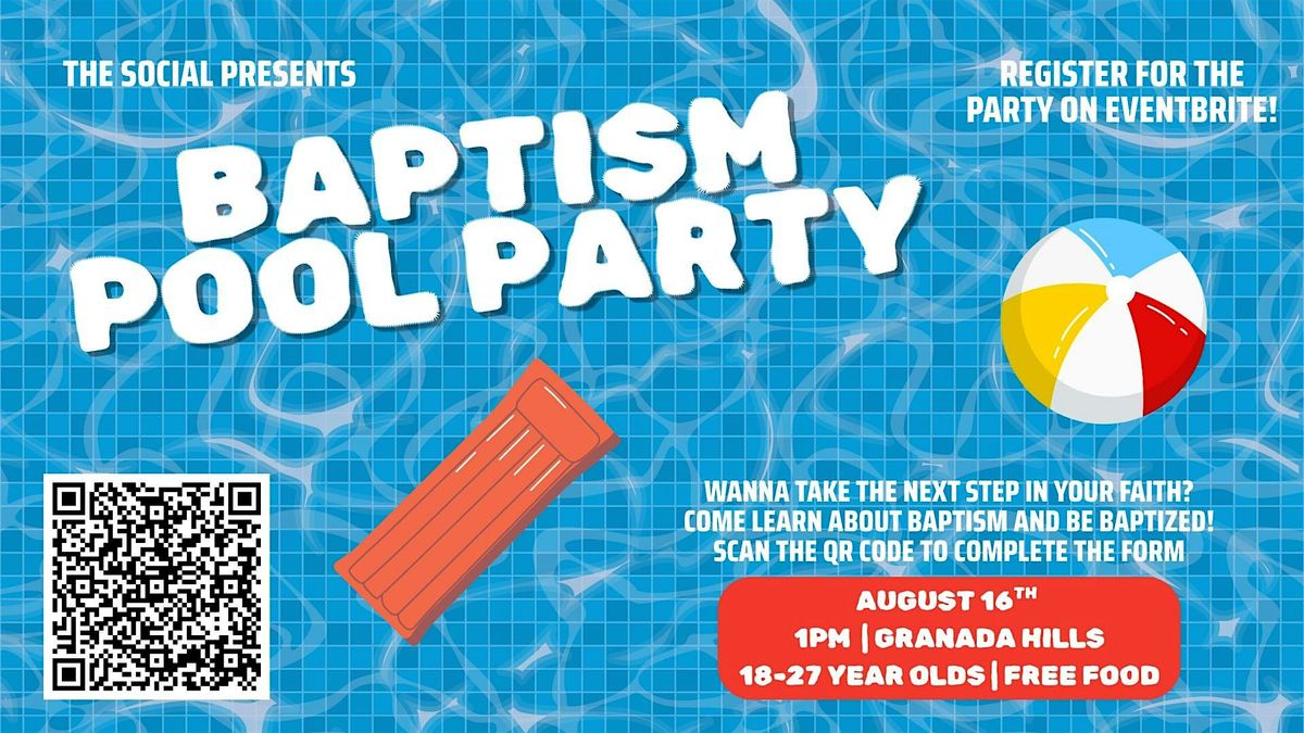 The Social: Social Hour - Baptism Pool Party | Event in Los Angeles | AllEvents