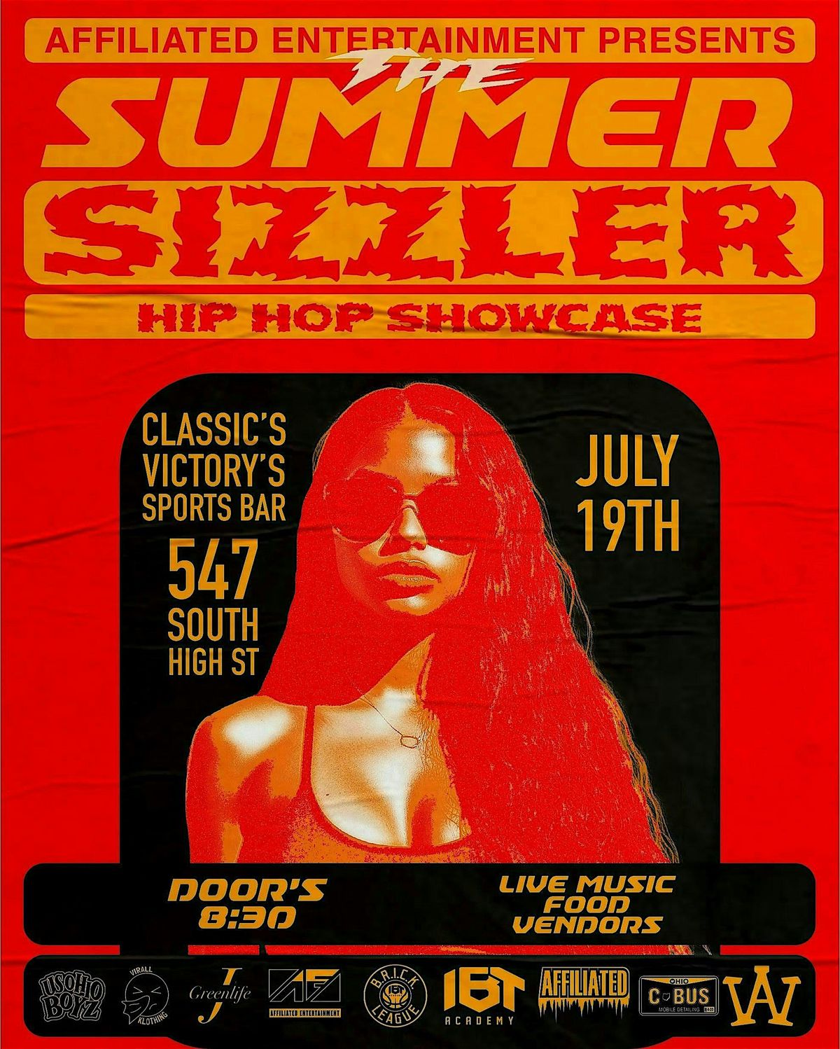 The SUMMER SIZZLER, 19 July | Event in Columbus | AllEvents