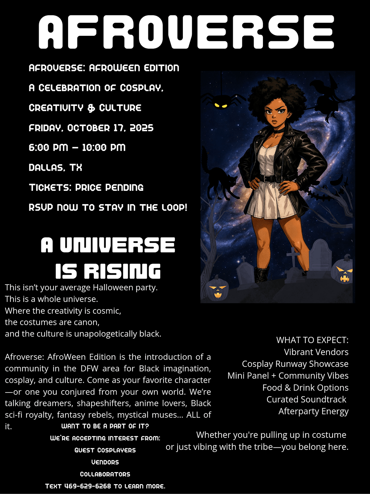 Afroverse: AfroWeen Edition, 17 October | AllEvents