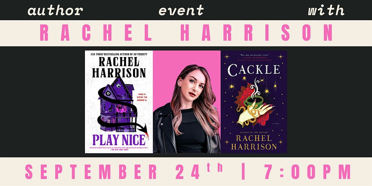 Author Event: RACHEL HARRISON, 24 September | Event in Spanish Fork | AllEvents