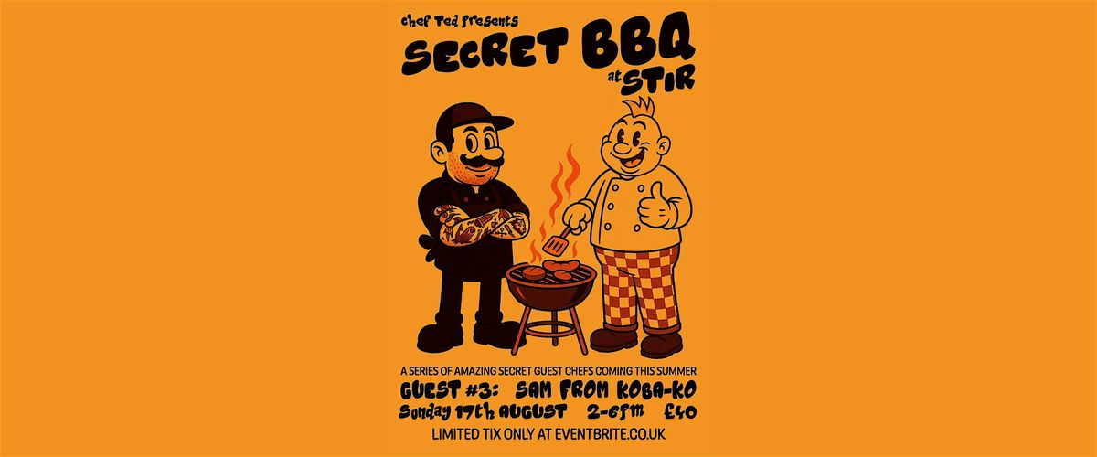 Secret BBQ at Stir #3, 17 August | Event in Stirchley | AllEvents