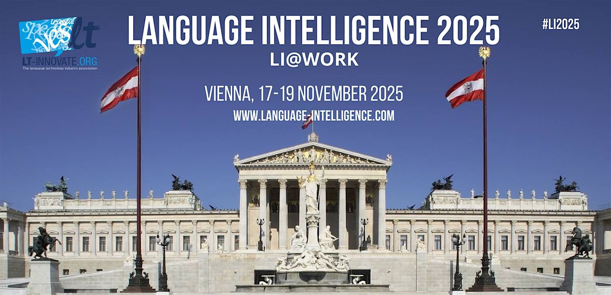 LANGUAGE INTELLIGENCE 2025, 17 November | Event in Wien | AllEvents