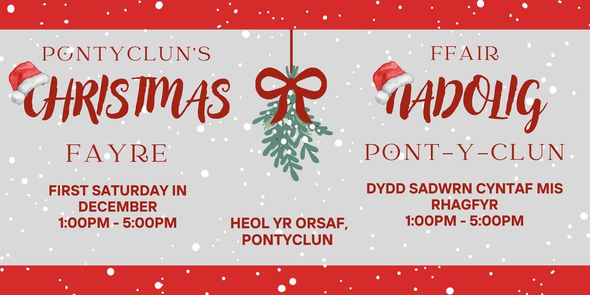 Pontyclun Christmas fayre, 6 December | Event in Pontyclun | AllEvents