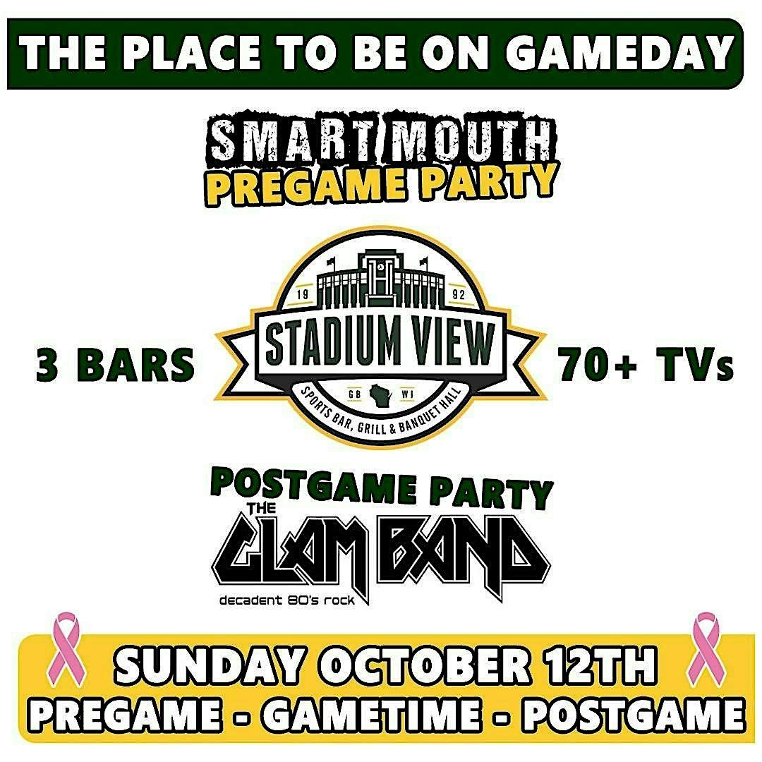 Pregame Concert w/Smart Mouth at Stadium View in Green Bay 10/12 11a-2:45p, 12 October | Event in Green Bay