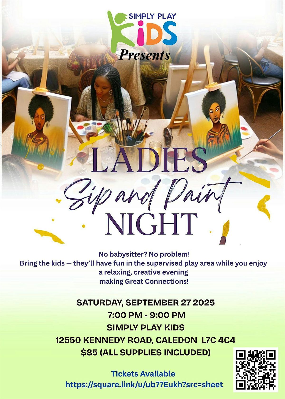 Ladies Sip and Paint Night | Event in Caledon | AllEvents
