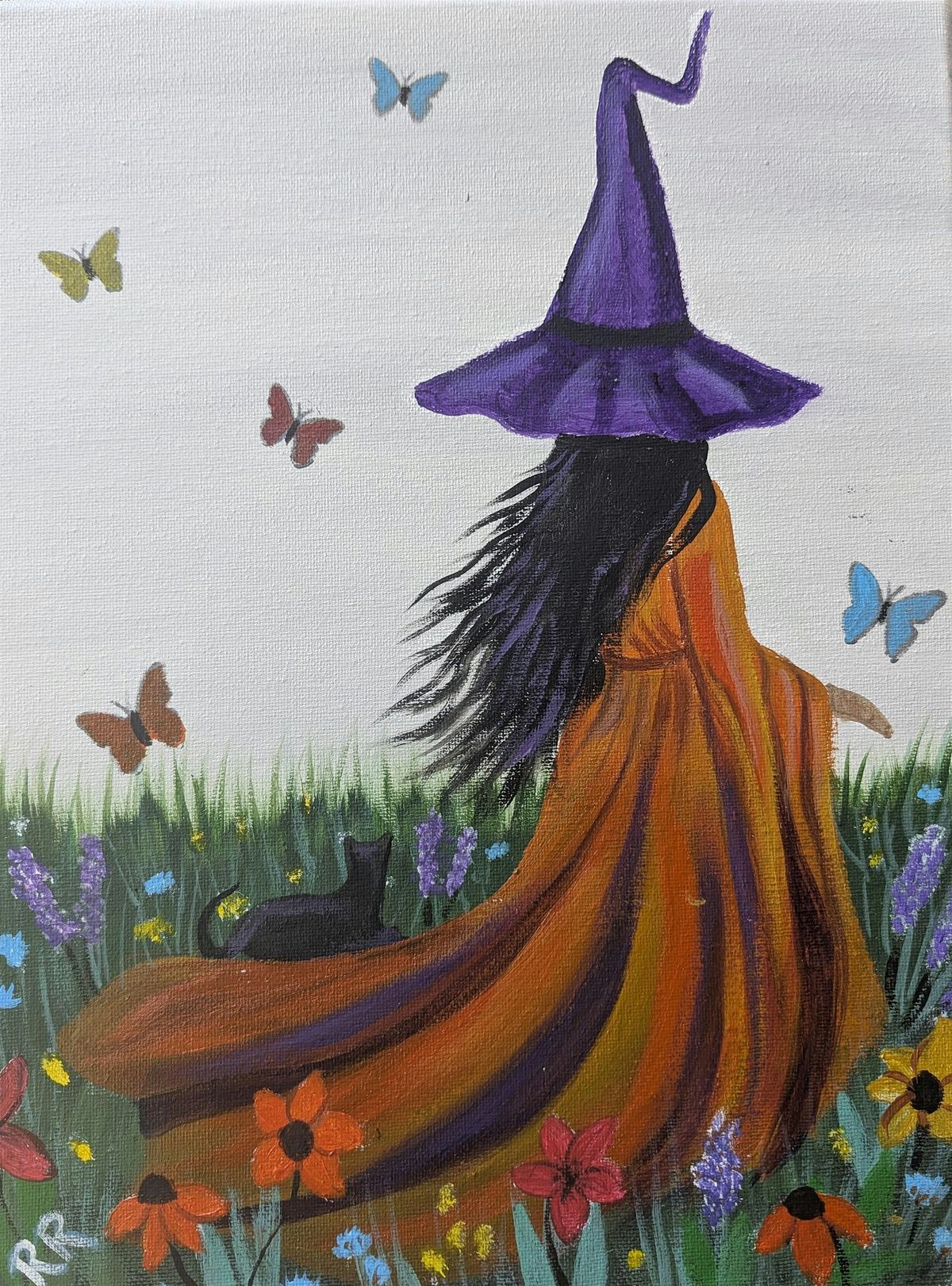 Witchy Meadows Paint and Sip, 29 October | Event in Heath | AllEvents