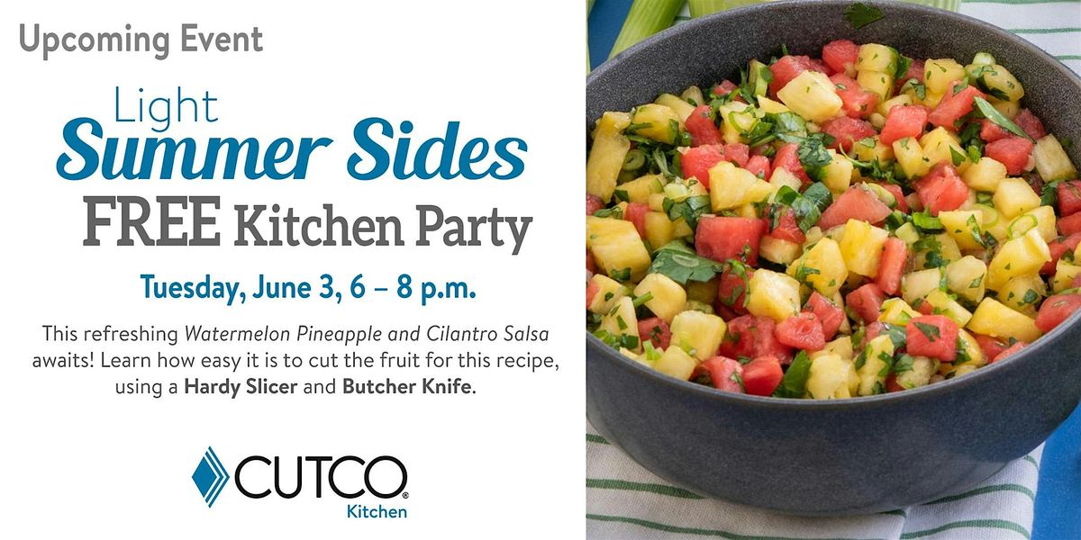 FREE Cooking Class: Light Summer Sides, 3 June | Event in Roswell | AllEvents