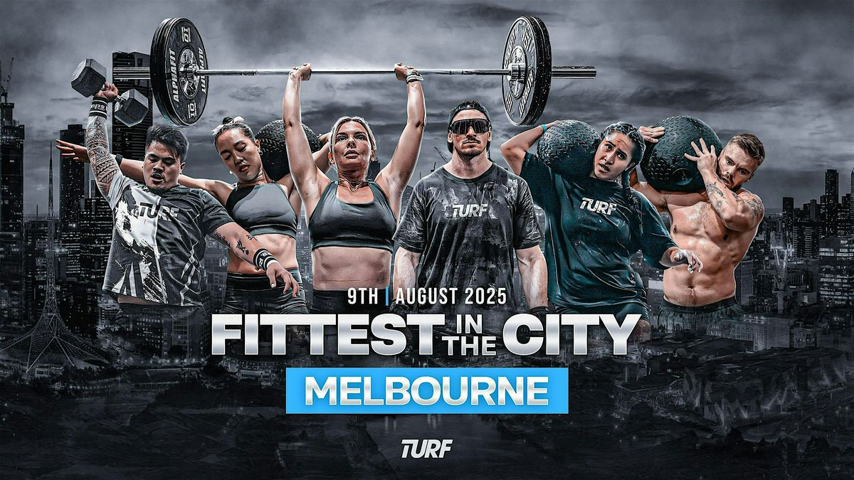 Turf Games FITTEST IN THE CITY Melbourne '25, 9 August | Event in South Wharf | AllEvents