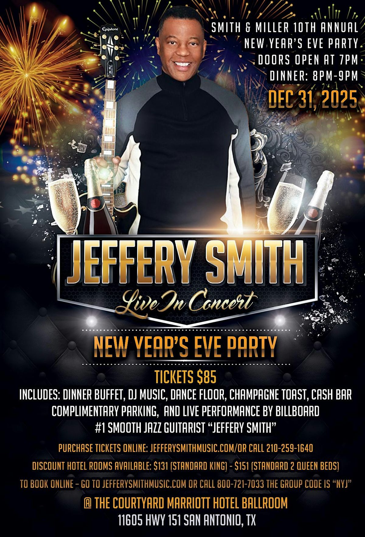 Jeffery Smiths New Years Eve Party & Concert