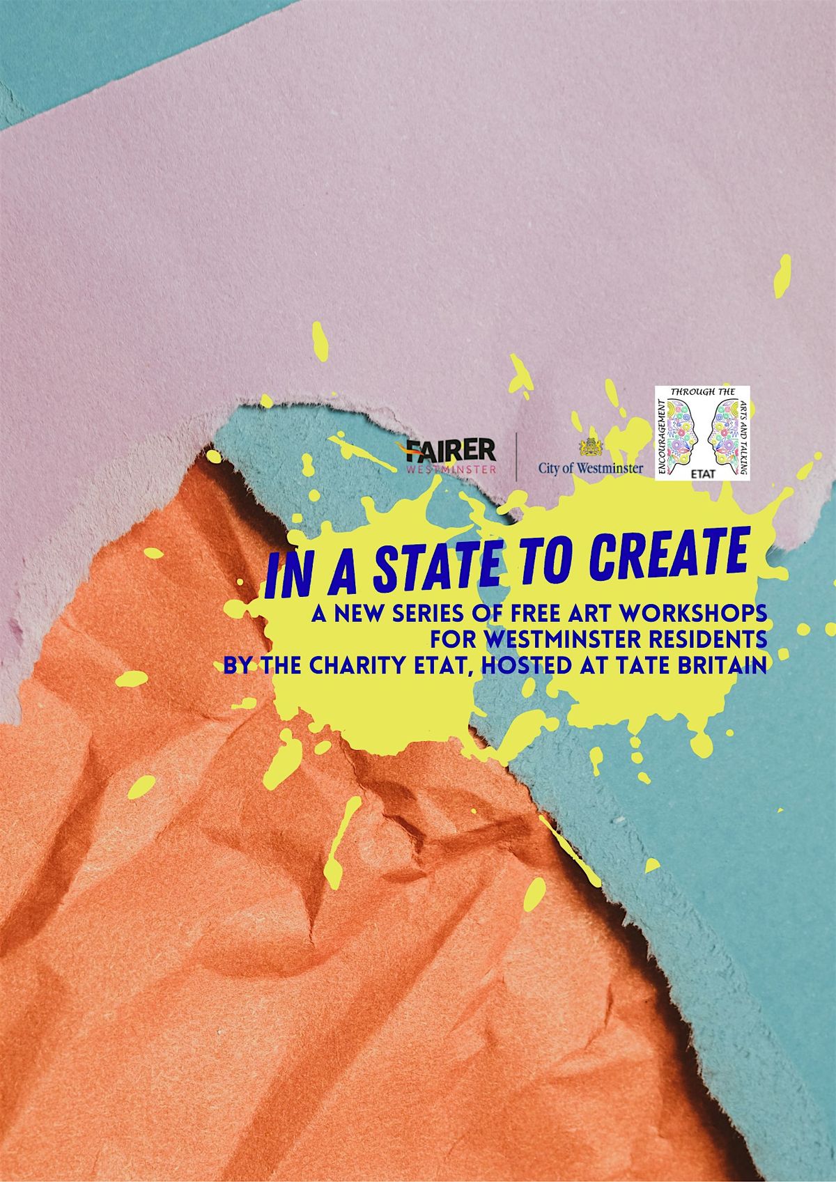 In a state to create: Westminster art workshops for parents + under 3s, 6 October | Event in London | AllEvents