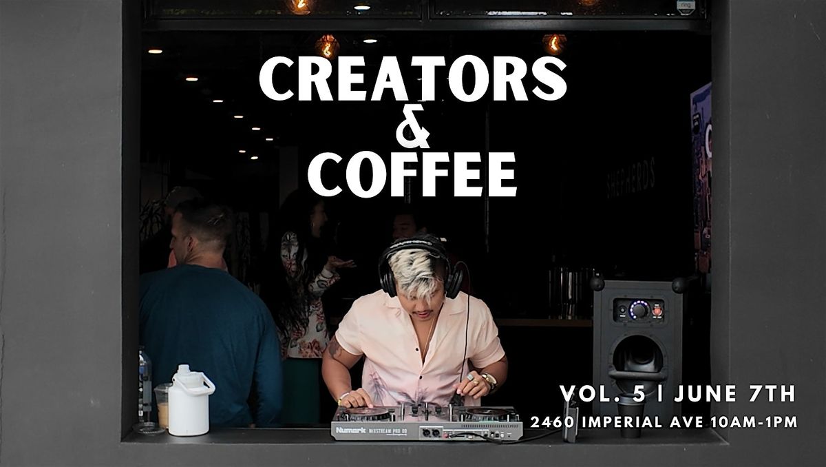 Copy of ☕ Creators & Coffee | Community for Entrepreneurs & Creatives, 7 June | Event in San Diego