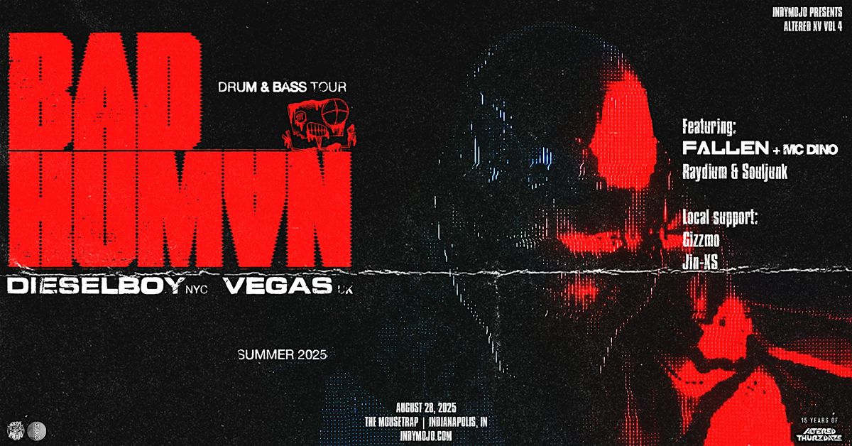 Altered Thurzdaze: ALTERED XV vol 4 w/ Dieselboy & Vegas, 28 August | Event in Indianapolis | AllEvents