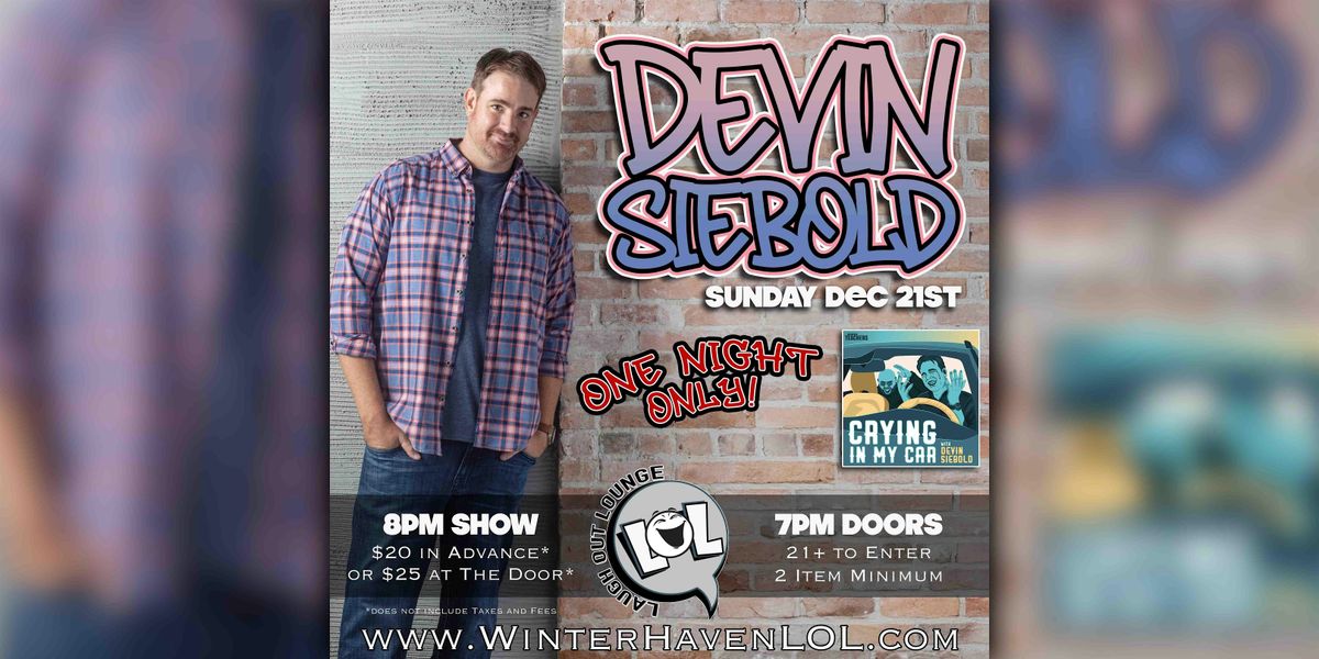 Devin Siebold from Bored Teachers!, 21 December | Event in Winter Haven | AllEvents