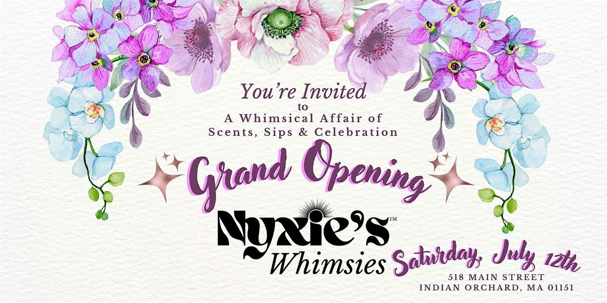 Grand Opening: Nyxie's Whimsies - Where Magic Meets the Makers, 12 July | Event in Springfield | AllEvents