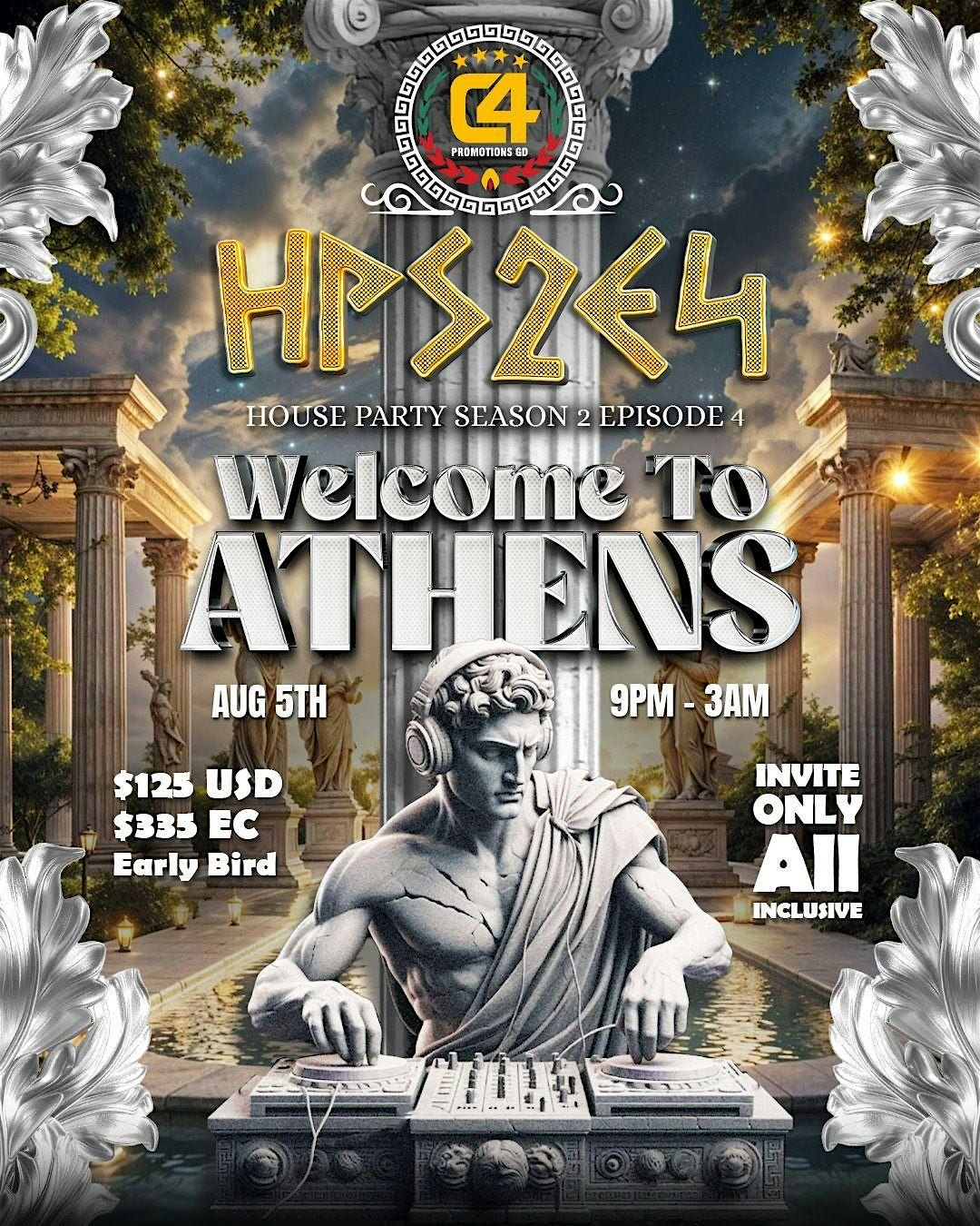 House Party Season 2 Episode 4: Welcome To Athens, 5 August | Event in Morne Jaloux Ridge | AllEvents