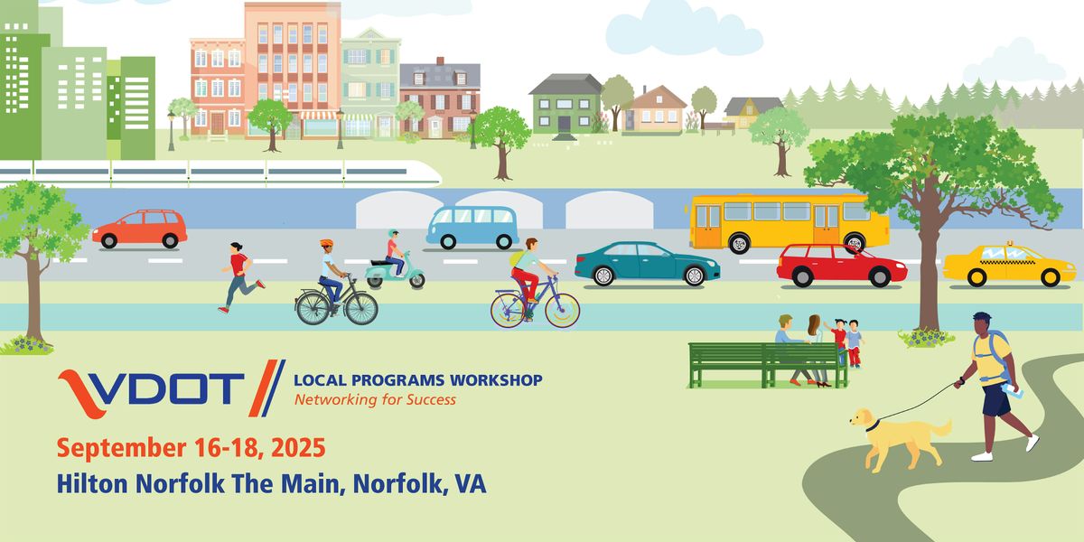 VDOT Local Programs Workshop 2025, 16 September | Event in Norfolk | AllEvents