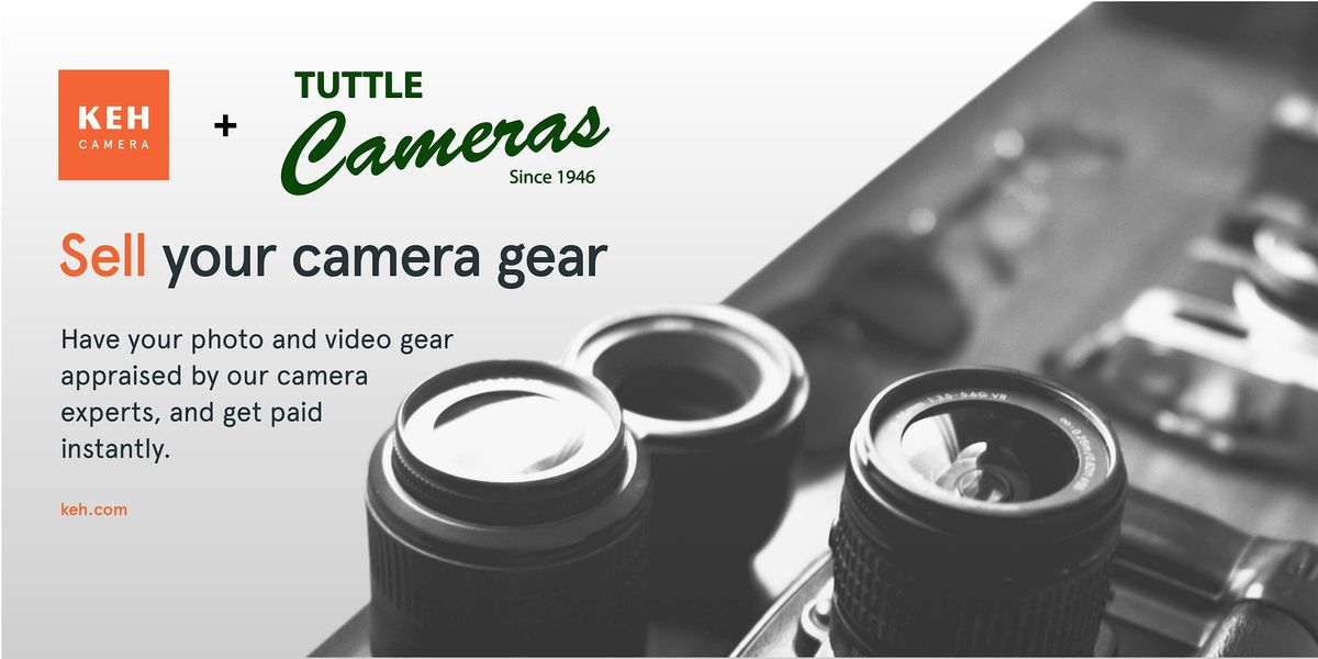Sell your camera gear (free event) at Tuttle Cameras, 5 July | Event in Long Beach | AllEvents