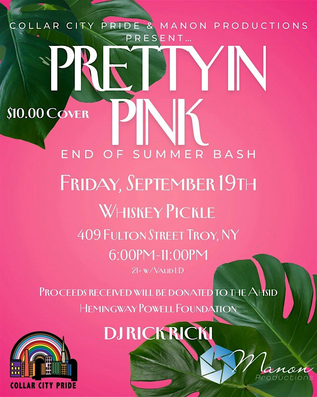 Pretty In Pink: End Of Summer Bash, 19 September | Event in Troy | AllEvents