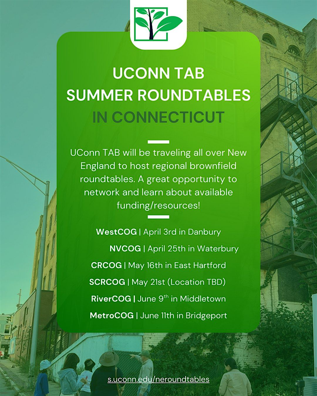 RiverCOG Brownfields Roundtable, 9 June | Event in Middletown | AllEvents