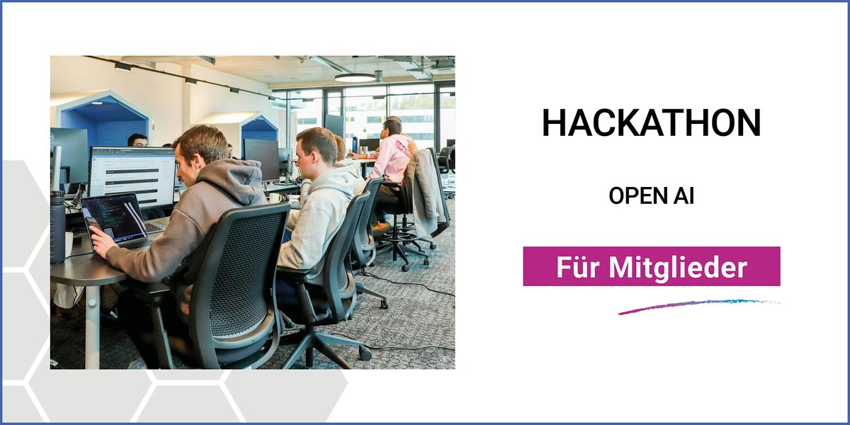 Hackathon: Open AI, 8 April | Event in Gummersbach | AllEvents