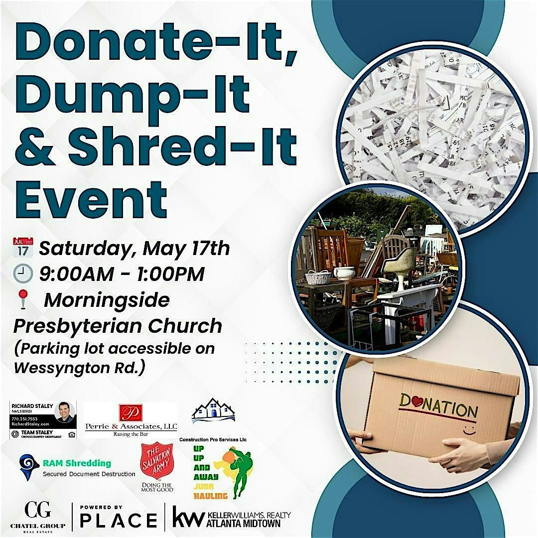 Shred-It, Donate-It, Dump-It Event | Event in Atlanta | AllEvents