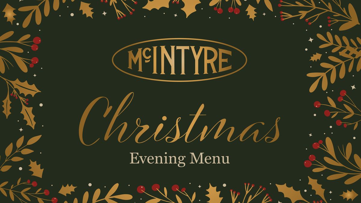 28th Nov - McIntyre Centre Christmas Evening Menu, 28 November | Event in Bishop Auckland | AllEvents