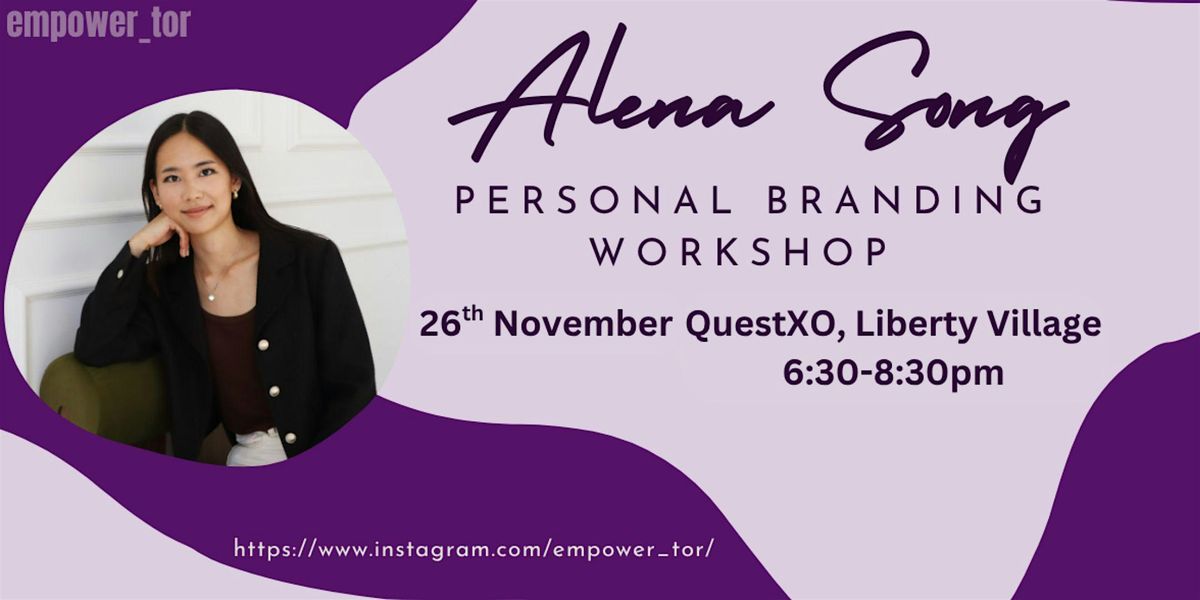 Toronto Women Networking & Educational Workshop: How to Build Your Brand, 26 November | Event in Toronto