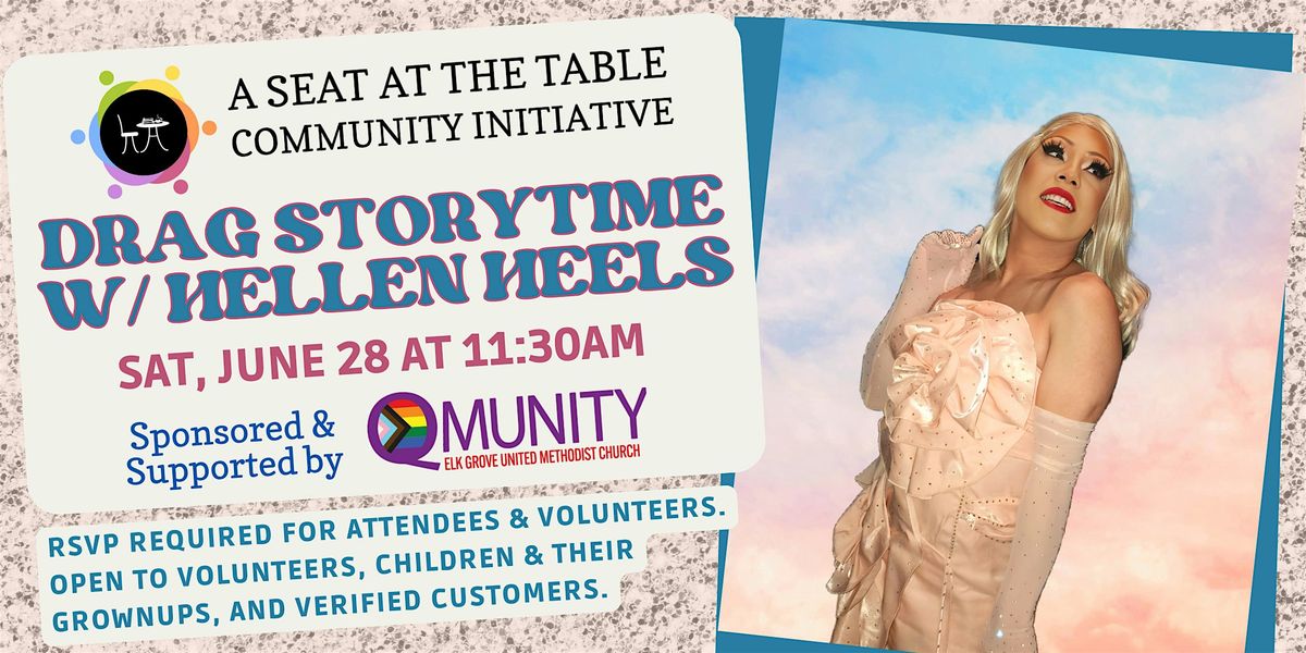 Drag Storytime with Hellen Heels, 28 June | Event in Elk Grove | AllEvents