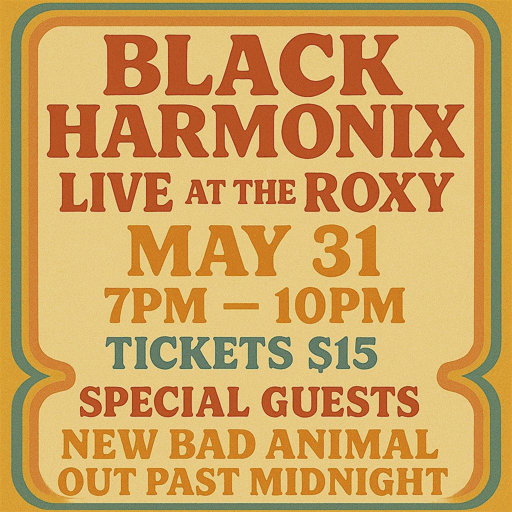 Black Harmonix Live At The Roxy, 31 May | Event in Lockport | AllEvents