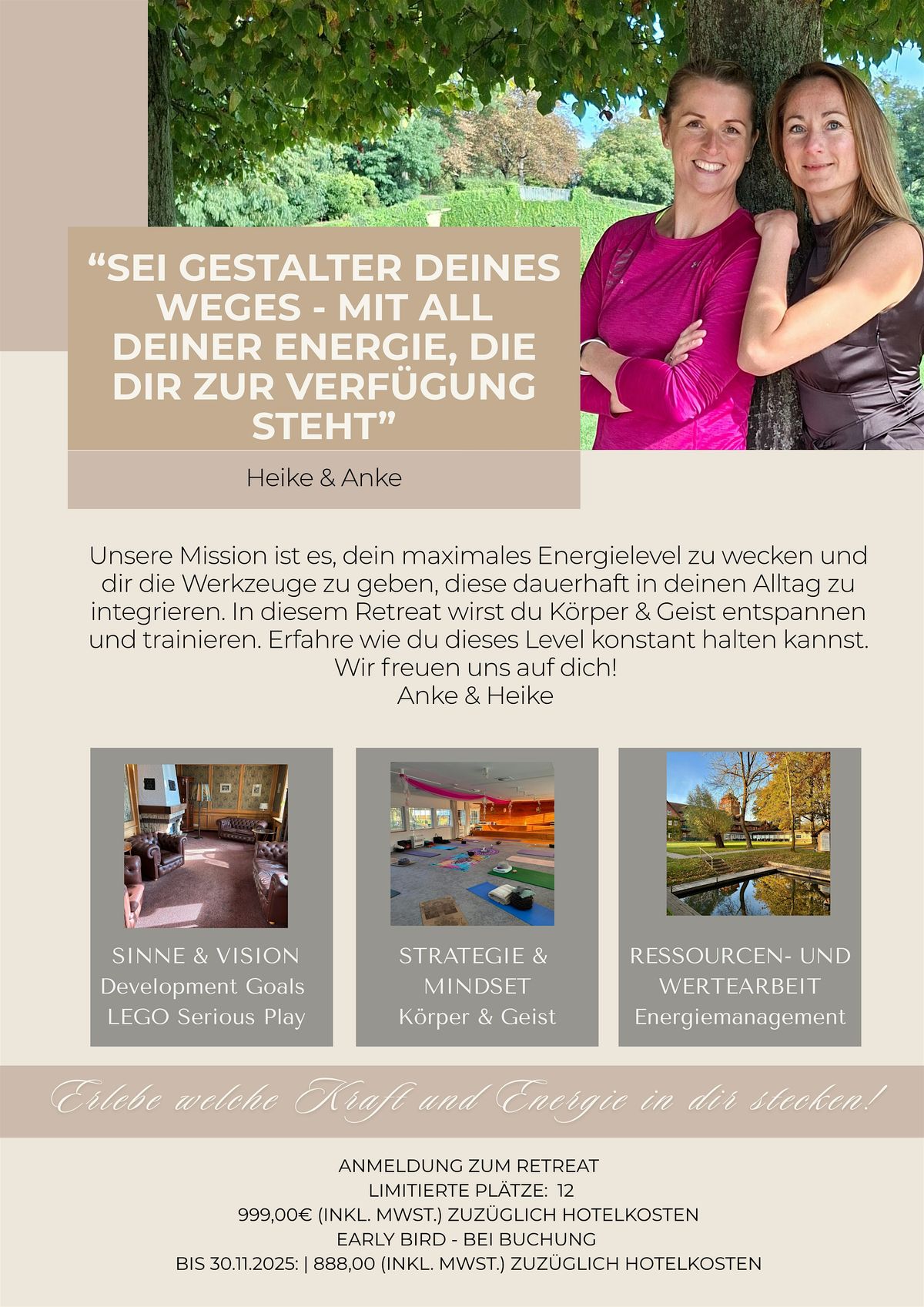 Leadership Kraftquellen - Retreat, 12 March | Event in Burg (Spreewald) | AllEvents