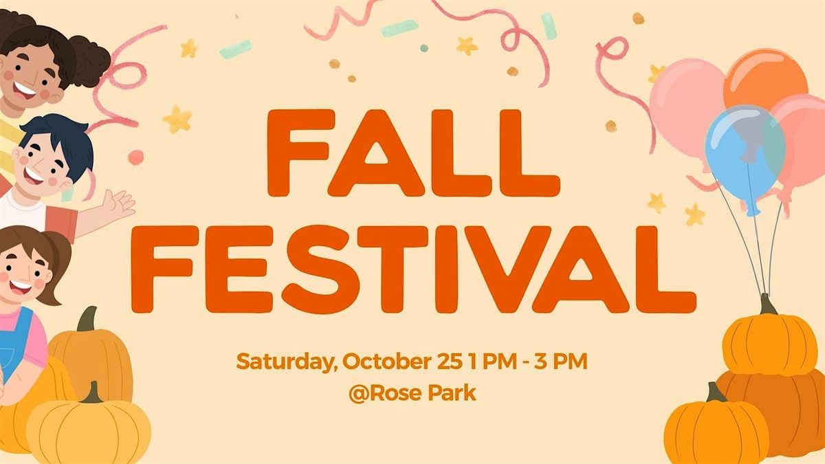 Fall Festival Community Event