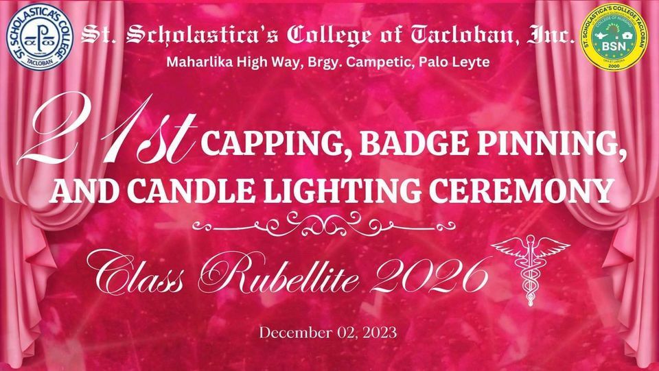 21st CAPPING, BADGE PINNING AND CANDLE LIGHTING CEREMONY , St