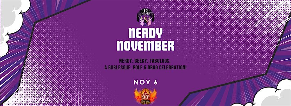 TC Cabaret Presents: Nerdy November!, 6 November | Event in Minneapolis | AllEvents
