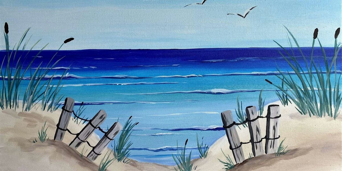 Sandy Beach - Paint and Sip by Classpop!™, 19 July | Event in San Clemente | AllEvents
