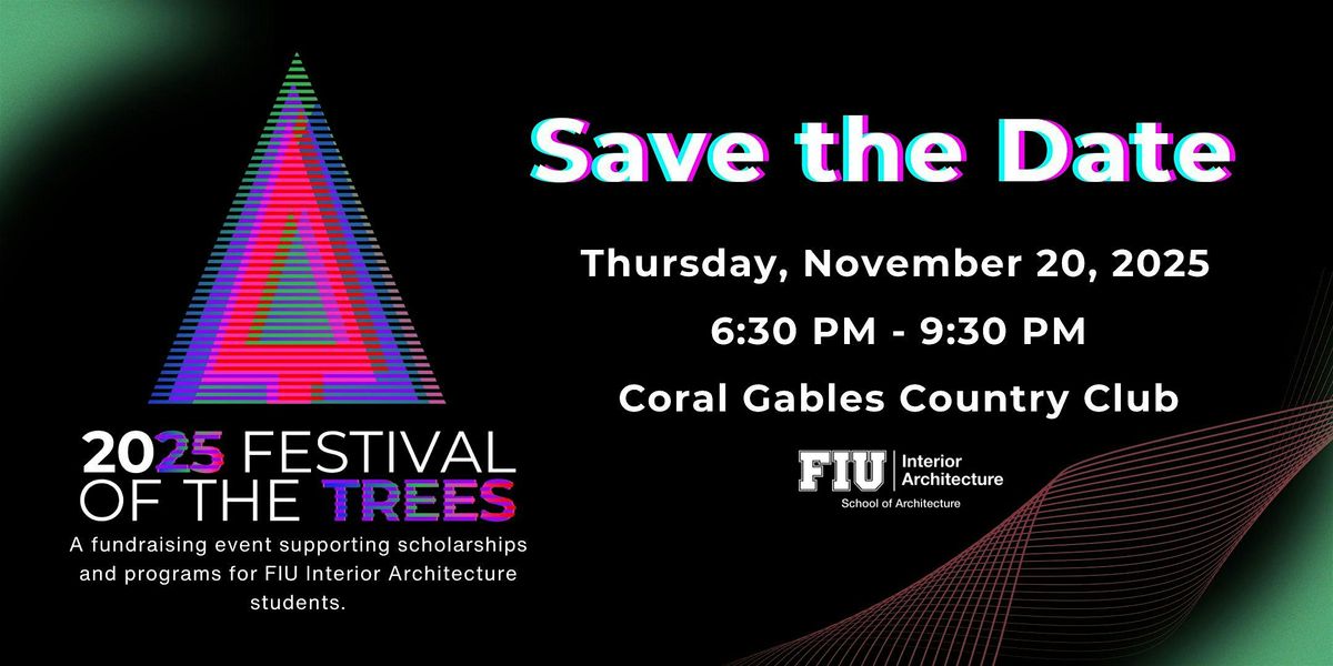 Festival of the Trees 2025, 20 November | Event in Coral Gables, | AllEvents