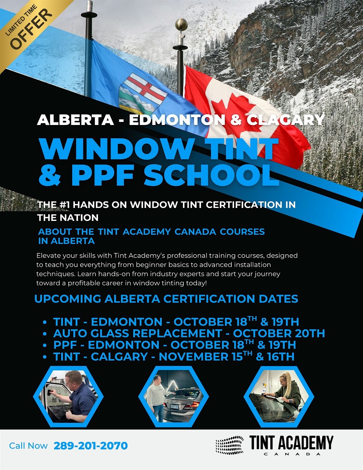 Window Tint Training & Certification – Edmonton, AB | October 18-19, 2025, 18 October | Event in St. Albert